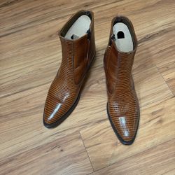 Snakeskin Boots Size 11