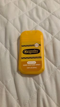 Crayola hand sanitizer spray
