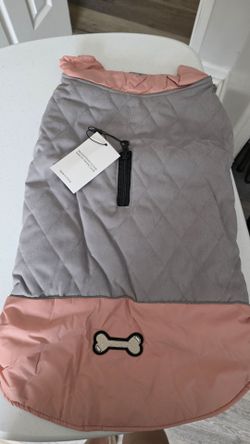 Coat for dogs, reversible, waterproof, cotton. New. Size XXL. Ropa para perro, impermeable, reversible, nuevo, talla XXL.
