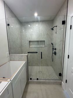 Frameless door Broward
