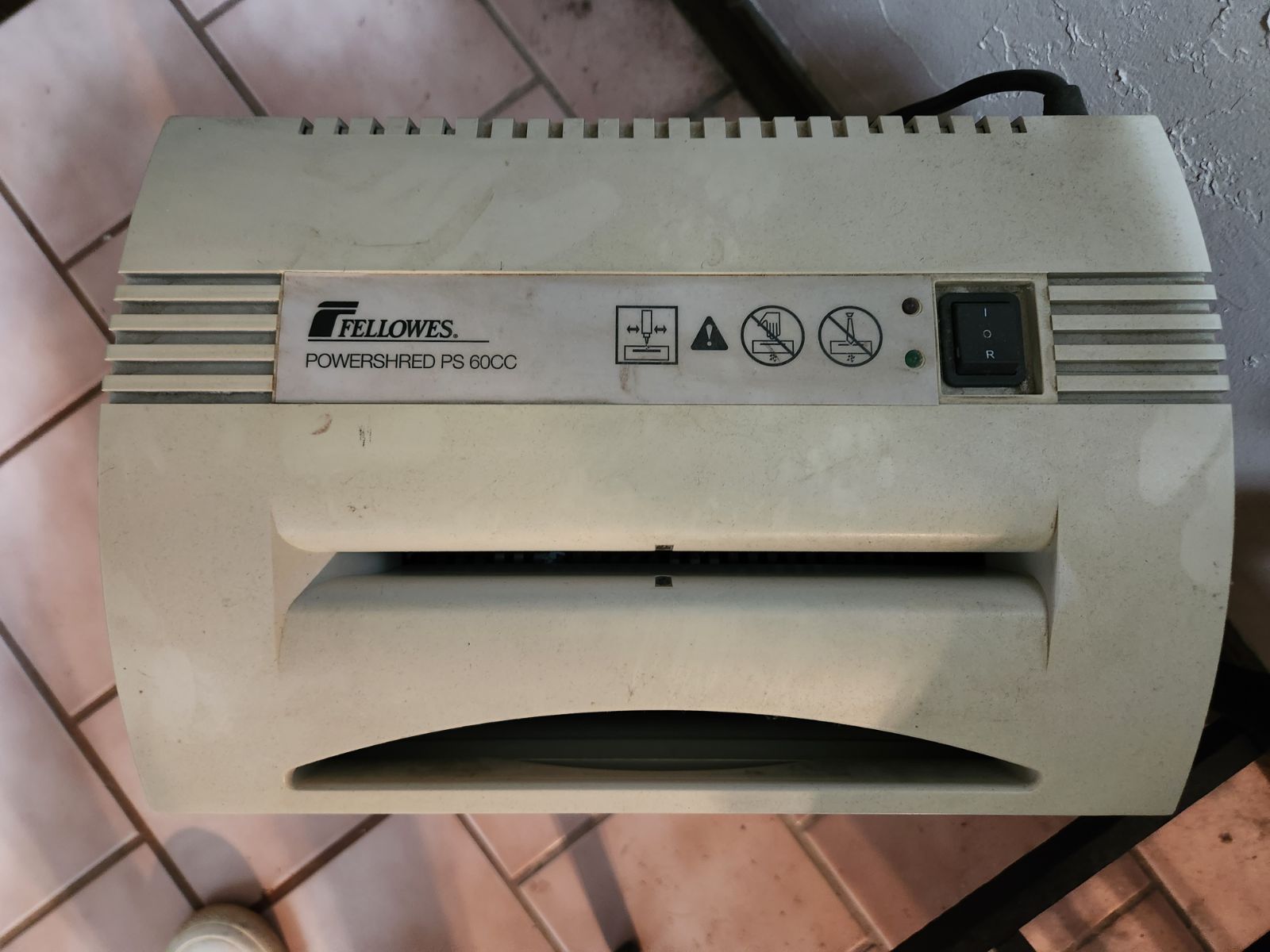 Shredder - FELLOWES POWERSHRED PS 60CC