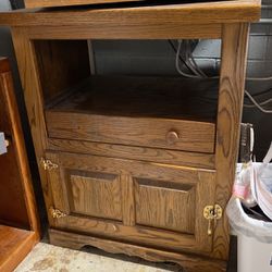 Oak TV Cabinet 