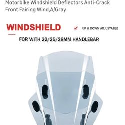 Motorcycle Windshield 