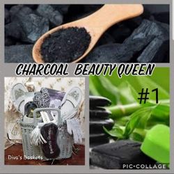 SPA Charcoal  Custom Made Gift  Basket 
