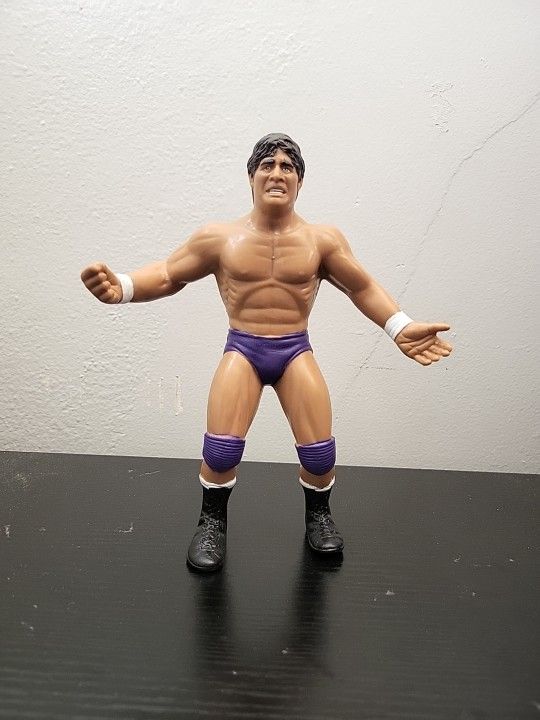 Tito Santana Vintage WWF LJN Wrestling Superstars 1980s Wrestler (P)