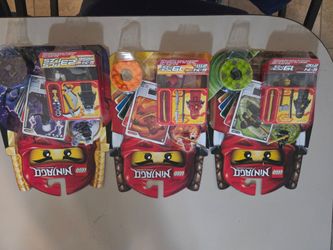 Lego Ninjago new in package 3 different figures