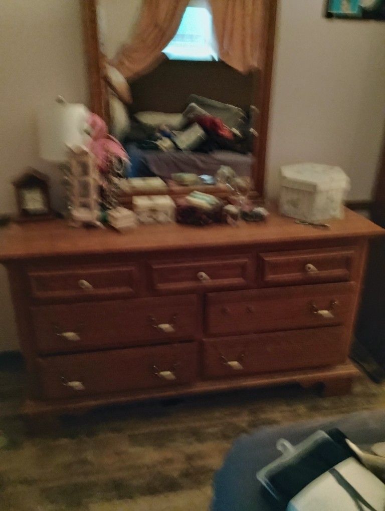 Solid Oak Bedroom Set
