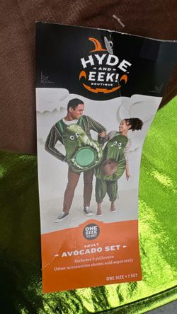 Avocado adult couples costume