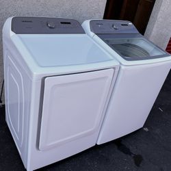Samsung Set Gas Dryer And Washer 