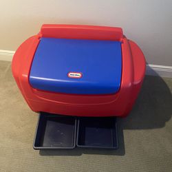 Toy Storage And Lego Table with bins