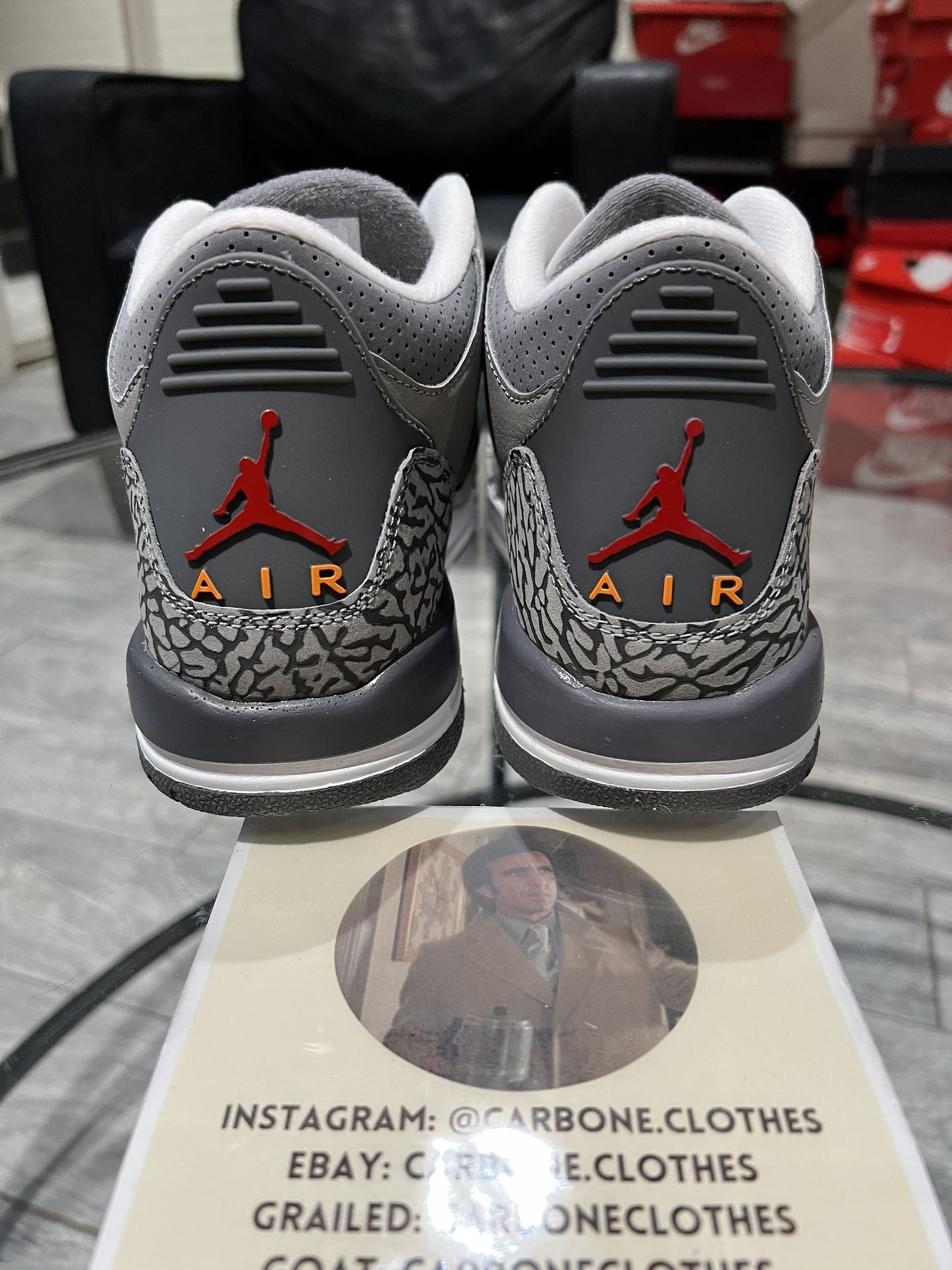 BRAND NEW AIR JORDAN COOL GREY SIZE