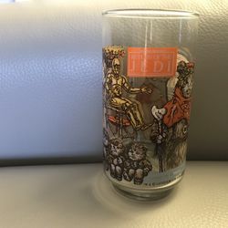 Star Wars Burger King Glass 1983