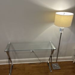 Modern Glass Console Table 