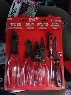 MILWAUKEE 6PC HAND TOOL SET