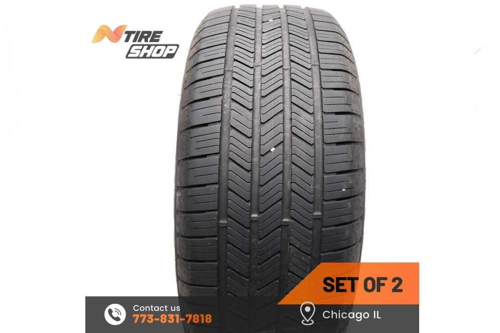 Set of 2 Used 8.5/32 235/45R18 98V Goodyear Eagle Touring