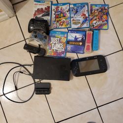 Wii Consol Wiht Games/controls
