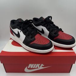 Nike Air Jordan 1 Low New With Box Size 5.5y 