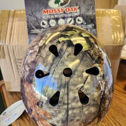 New In Box - Mossy Oak Action Sports Helmet -Ages 5+ 
