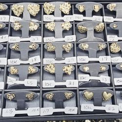 10k And 14k Earrings