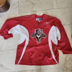 Reebok Florida Panthers Hockey Jersey Size XL