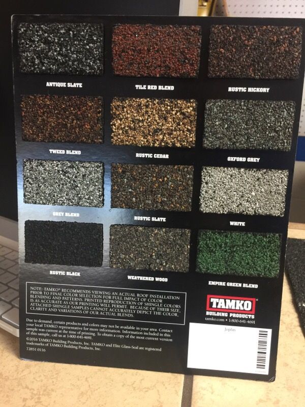 Tamko 3 tab shingles
