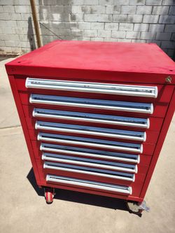 Stanley vidmar tool cabinet, tool box, tool chest , Kennedy toolbox