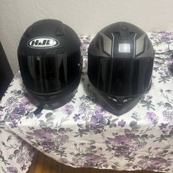 Motocycle Helmets For Sale $ 80 Both 