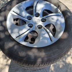 Rims and tires 2015 Honda civic