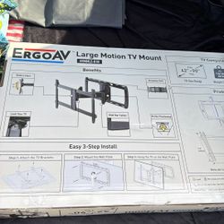 ErgoAV Large Motion TV Mount