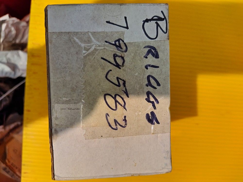 Box Of New Lawnmower Stuff.$300