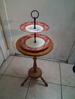 2 tier Appetizer and Table $35 Dlls.