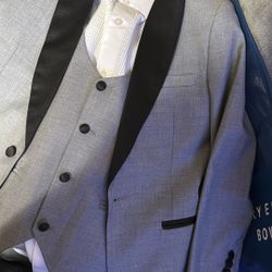 Kids Grey Tuxedo
