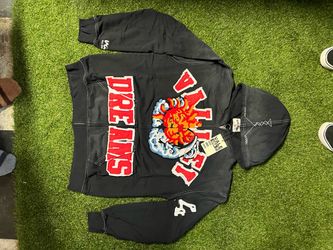 Valle Dreams Black Zip-Up Hoodie