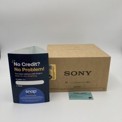 Sony FX3 Camera 