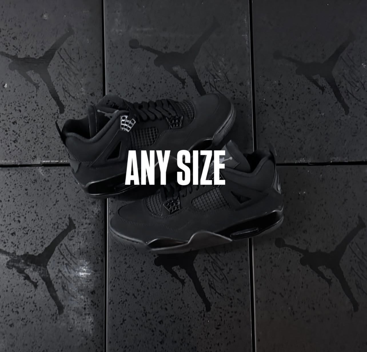 Jordan 4 Black Cat Size 8 9 10 11 12 13 8.5 9.5 10.5 11.5