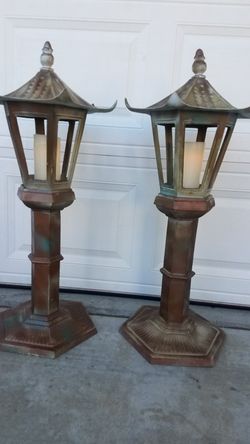 You're a very old very heavy metal Pagoda lamps