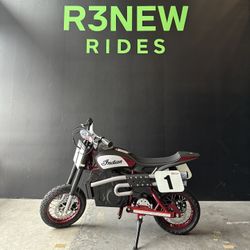 Razor - Indian eFTR Mini w/7 miles Max Operating Range & 14 mph Max Speed