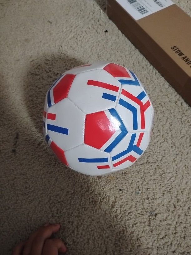 Brand New Unused And Unopened Soccer Ball And Goals