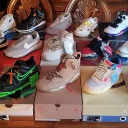 Jordan Nike And Off-white D.S. Heat