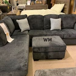 Slate Altari RAF Sectional / couch /Living room set