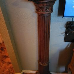 Pair of Wooden PEDESTALS