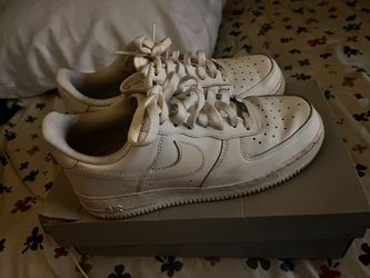 White Air Force 1s 