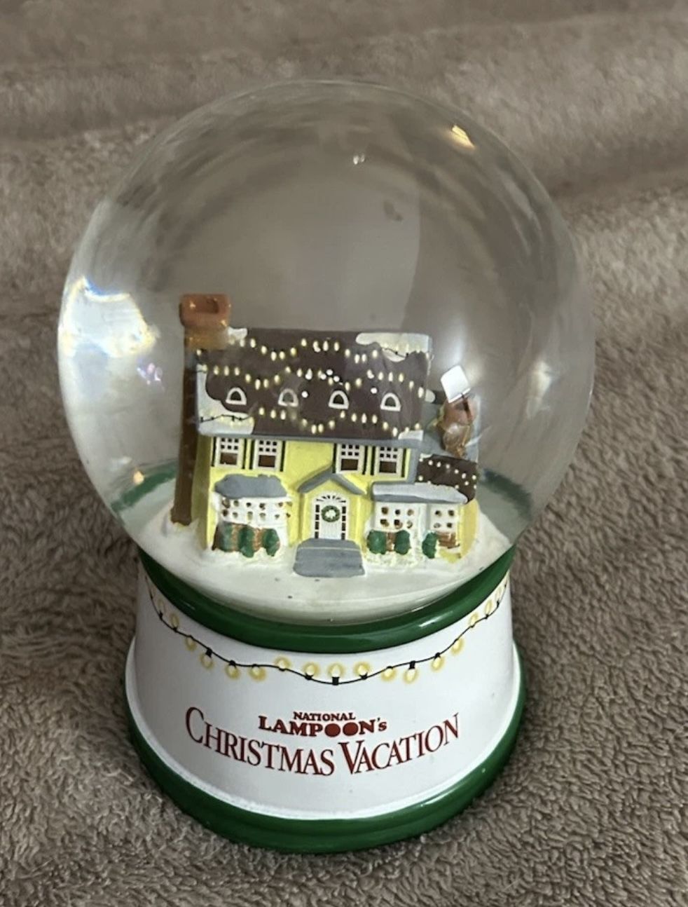 Lot Of (3) National Lampoon Snow globes