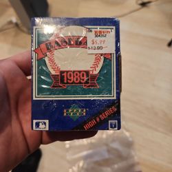 1989 Upper Deck Baseball High Series Set Factory Sealed MISB/MINT