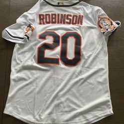 Brooks Robinson HOF XL Adult Men Jersey Baseball Baltimore Orioles MLB New