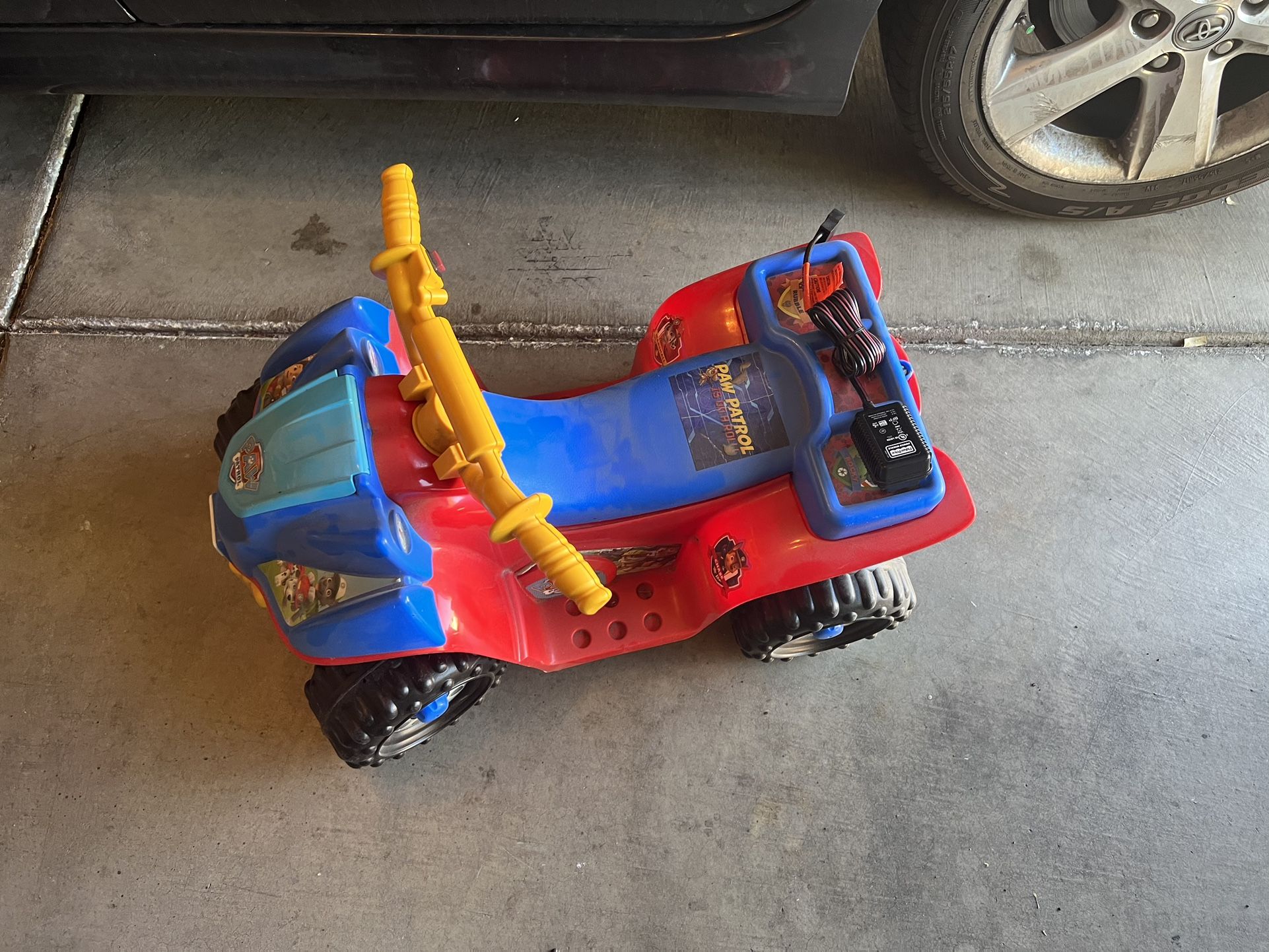 Kids Paw patrol Power wheels With Charger 
