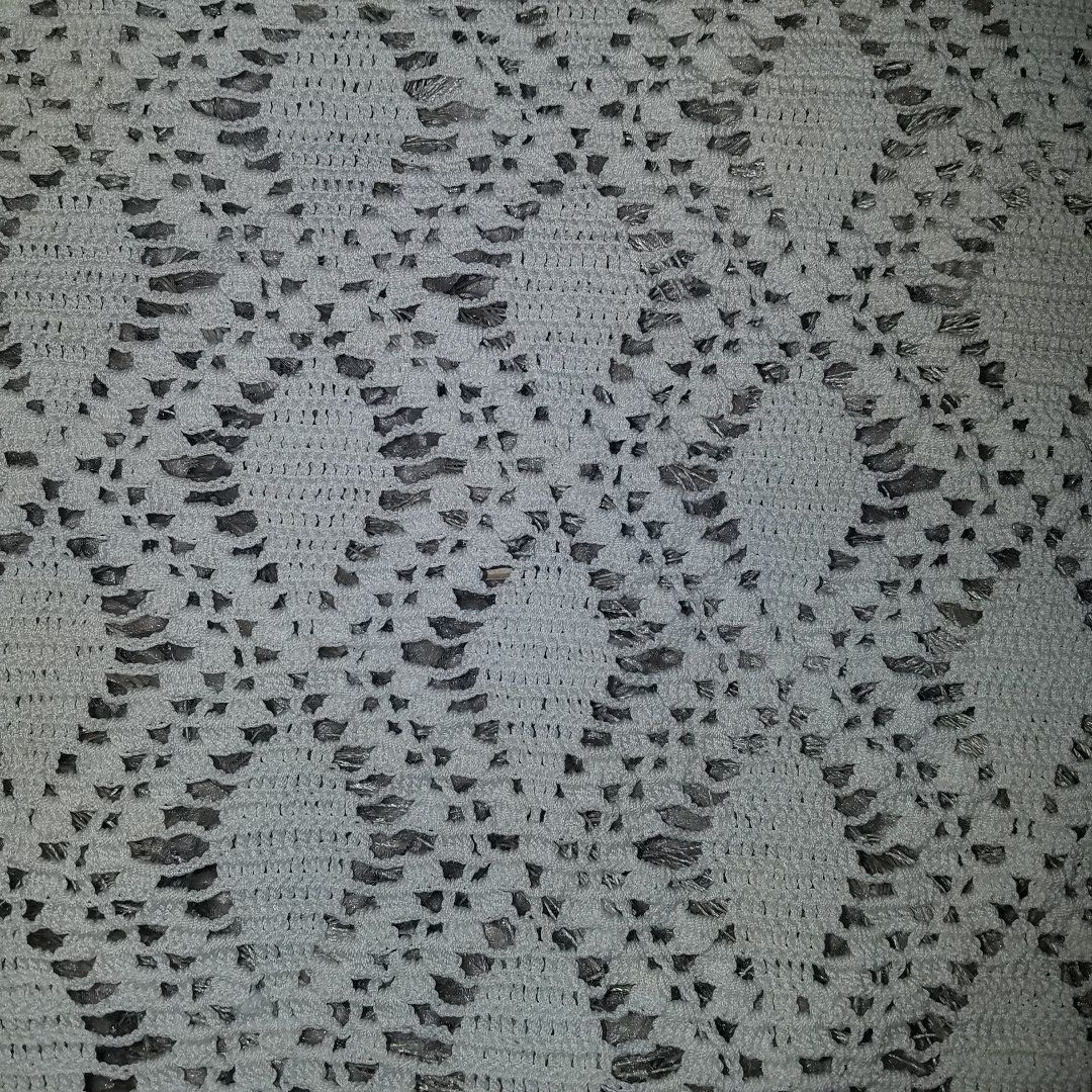 Beautiful crocheted bedspread