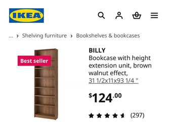 IKEA BILLY BOOKCASE (BRAND NEW IN BOX)