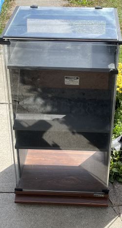 19”x16”x36 Fisher Component Cabinet, specifically model RA-865-A