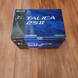 Shimano Talica 25 II CAM Two-Speed Lever Drag Conventional Reel